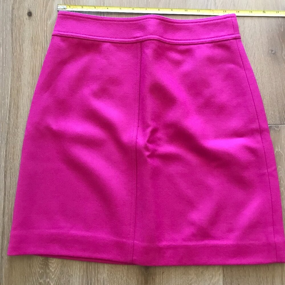 J. Crew Princess mini skirt in double-serge wool